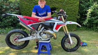 Supermoto Fantic XE 125 [upl. by Miner]