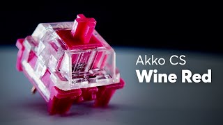 Akko CS Wine Red Sound Test with GMK MT3 and SA Keycaps [upl. by Sevart]