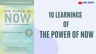 10 Learnings of the Book The Power of Now [upl. by Tapes]