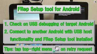 FRep Setup tool for Android [upl. by Clarkson]