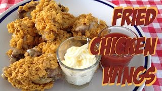 Fried chicken wings in microwave [upl. by Anihs]