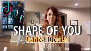 Shape Of You  Ed Sheeran Choreography Nikoork  TikTok couple dance  Step by Step Tutorial [upl. by Ayahs]