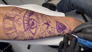 Tattoo Time lapse  Classic [upl. by Ten]