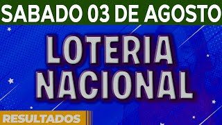 Resultado del sorteo Extraordinario de Agosto de la Lotería Nacional de España Sábado 3 [upl. by Gershom]