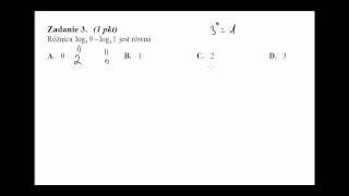 Logarytmy zadania maturalne logarytm dziesiętny logarytm naturalny działania na logarytmach [upl. by Swarts578]