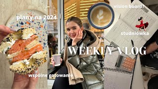 WEEKLY VLOG  plany na 2024 przygotowania do studniówki co u mnie [upl. by Fania]