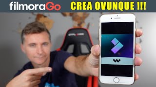 Filmora Go TUTORIAL  CREA OVUNQUE [upl. by Mishaan343]