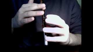 The Gael last of the Mohicans tutorial tin whistle  first theme [upl. by Karylin]