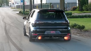 Volkswagen Golf 6 GTI with ANTILAG  INSANE Flames amp Pops and Bangs [upl. by Zola]