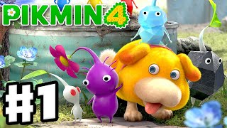 Pikmin 4  Gameplay Walkthrough Part 1  Prologue and Day 1 Rescue the Rescue Corps [upl. by Lajet]