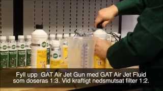 GAT DPF Air Jet  tvätta ditt partikelfilter utan demontering [upl. by Danialah767]