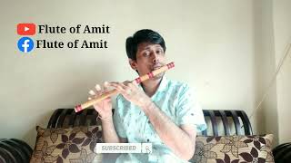 স্বপ্ন যাবে বাড়ি  shopno jabe bari  flute cover  by Amit [upl. by Ecirtram813]