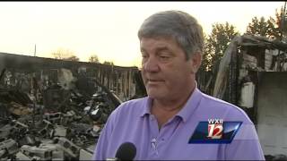 Business owner devastated after Yadkinville fire [upl. by Aynodal515]