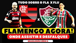 FLAMENGO X ATLÉTICOMG ONDE ASSISTIR AO VIVO HORÁRIO E ESCALAÇÕES PELA 36ª RODADA DO BRASILEIRÃO [upl. by Alegnave636]