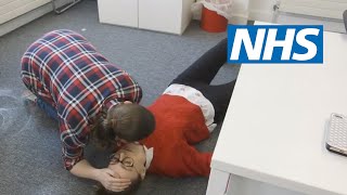 How to put someone into the recovery position  NHS [upl. by Heath712]