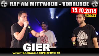 RAP AM MITTWOCH 151014 BattleMania Vorrunde 24 GERMAN BATTLE [upl. by Annawt867]