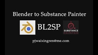 BL2SP V10Blender to Substance Painter [upl. by Acila71]