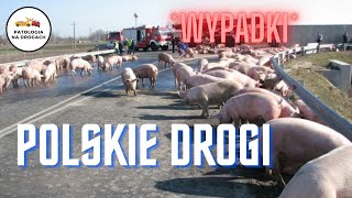 Polskie Drogi  Wypadki kolizje i niebezpieczne zachowania 2 [upl. by Aneleairam]