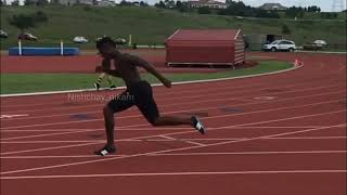 Fall training 😬😵 by World Indoor Championship silver medalist🥈Marvin Bracy 🇺🇲 offseason sprinter [upl. by Drofyar]