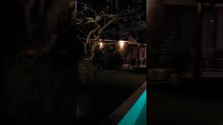 Bali Candidasa private villa at night [upl. by Belter]