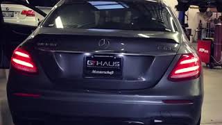 Mercedes E63s Amg 612 Hp  GThaus Brutal exhaust [upl. by Noak403]