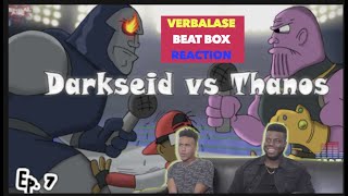 Darkseid Vs Thanos  Cartoon Beatbox Battles  verbalase Reaction video [upl. by Pittel756]