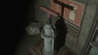 Resident Evil 2 Second T Handle Valve Location in Sewer [upl. by Sisi]