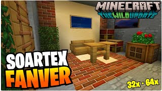 🔔 TEXTURA SOARTEX FANVER para Minecraft pe 120  Actualizada  64x64 y 32x32 the wild update 🤑 [upl. by Ibbetson]