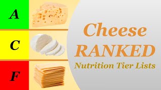 Nutrition Tier Lists Cheese [upl. by Nyllij234]