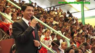 Andry Rajoelina Akamasoa 25 Décembre 2016 [upl. by Anik]