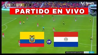 ECUADOR y PARAGUAY no se sacaron ventajas en las ELIMINATORIAS SUDAMERICANAS 🏆🔥 [upl. by Jaunita]