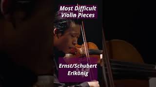 6 Most Difficult VIOLIN Pieces to Play shorts [upl. by Burck65]