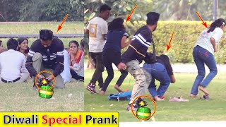 Diwali Special Prank 2023  Bhasad News  HappyDiwali2023 [upl. by Islek265]