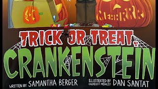 🎃 Halloween Read Aloud Trick or Treat CRANKENSTEIN [upl. by Telrats]