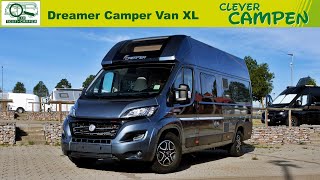 Dreamer Camper Van XL Extragroßer Campingbus mit Hubbett  TestReview  Clever Campen [upl. by Retepnhoj448]