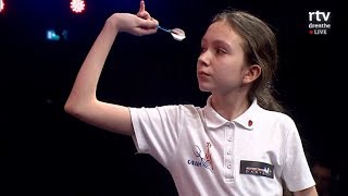 2018 Bauhaus Open Darts Girls Final Klochek vs Rietbergen [upl. by Eizdnil770]