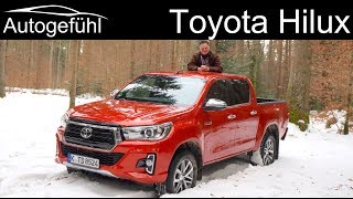 Toyota Hilux FULL REVIEW Executive 24 onroad vs offroad comparison  Autogefühl [upl. by Buseck]