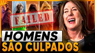 MACH1SMO Kathleen Kennedy CULPA HOMENS POR FRACASSO DE THE ACOLYTESTAR WARS [upl. by Girardo]