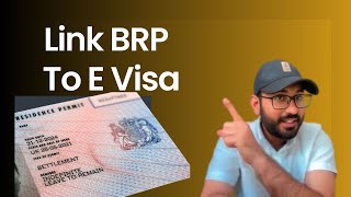 How to linkconvert UK🇬🇧BRP to E visa complete video brp evisa uk [upl. by Lydon]