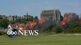 Seven Dead After a Devastating Airshow Accident In England [upl. by Tammy54]