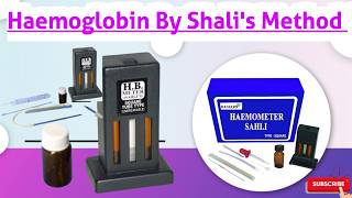 Haemoglobin estimation hemoglobin estimation by sahlis method hemoglobin lab hgb [upl. by Brod]