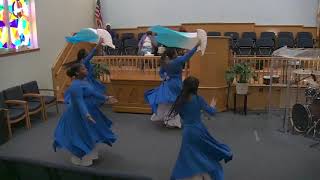 quotWade in the Water Live  The Spiritualsquot HCC Praise Dance Ministry Black History Month [upl. by Ahsimac992]