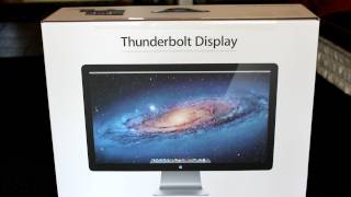 Apple Thunderbolt Display Unboxing 2011 [upl. by Acalia]