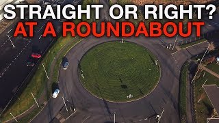 Straight or Right at a Roundabout [upl. by Maddocks]