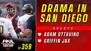 Adam Ottavino amp Griffin Jax join Benches clear in San Diego  Foul Territory [upl. by Anerb]