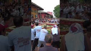 Cargando y bailando un arco en Coatepec Veracruz [upl. by Aneis]