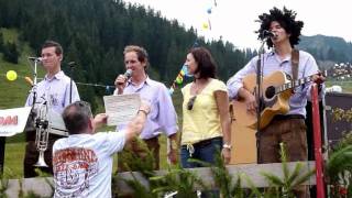 Alpenstarkstrom feat Melanie  Fest am Berg  Mellau 2011 [upl. by Peednama]