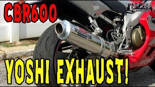 Honda CBR600F4 Yoshimura RS3 Exhaust Sound [upl. by Kantos450]