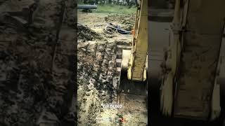 Making ground stairs using an excavator Satisfying jobs and machinery in the world [upl. by Marsiella]