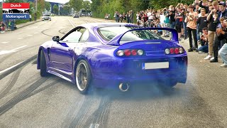 Best of STREET Drifts amp Burnouts 2023  Fails amp Wins [upl. by Emelen624]